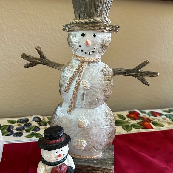 Christmas Snowmen Grouping - Picture 3 of 14